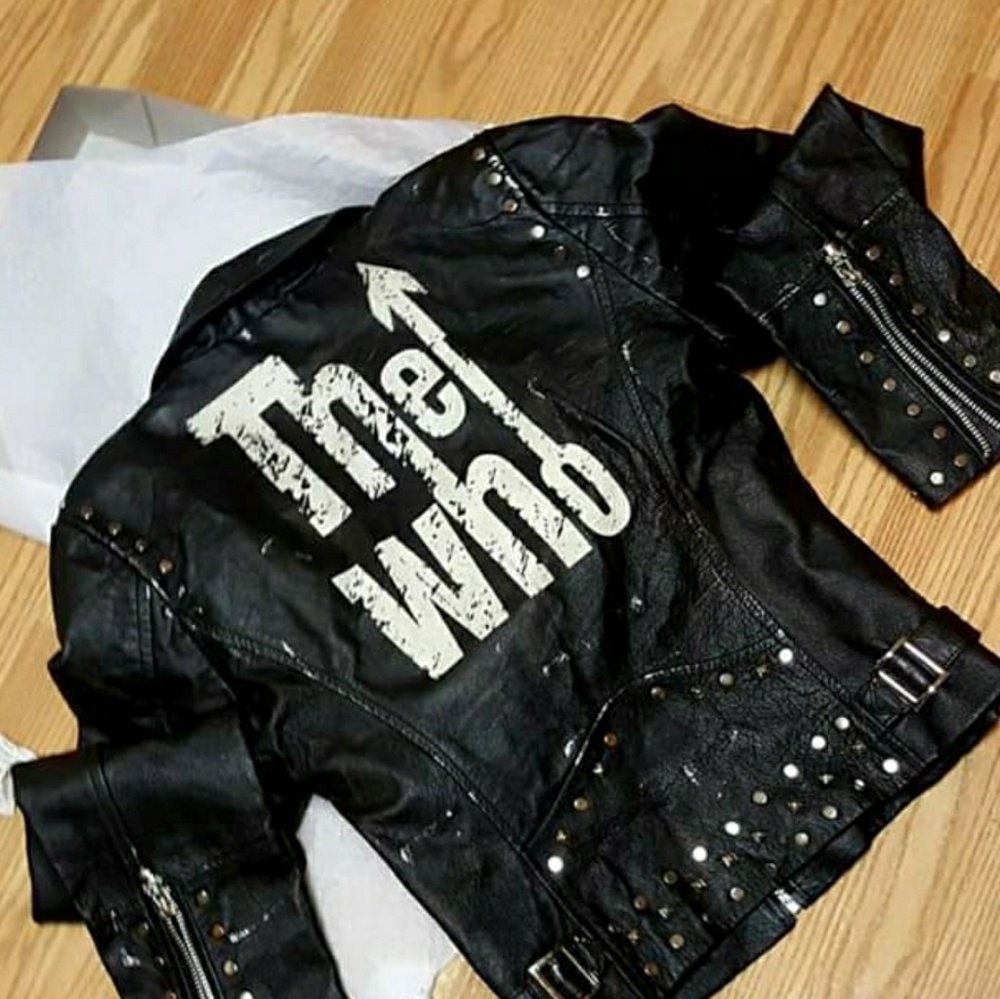 😎BAD*SS😎 'THE WHO' leather moto SET!!!